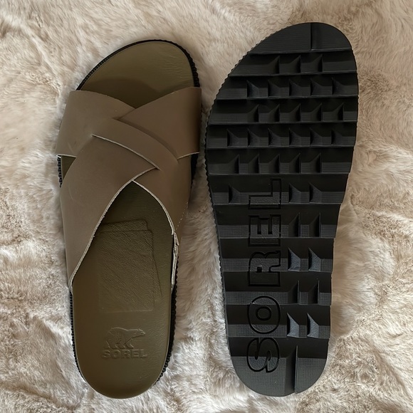 New SOREL Roaming Crisscross Slide Sandal - Picture 6 of 8